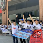 6/11/2019 中国民主党党员在中共驻纽约总领馆前抗议示威！