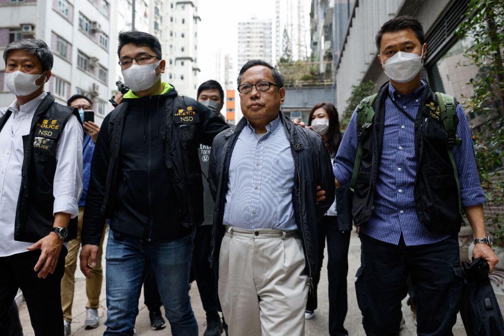习近平独裁暴政观察：香港民主人士何俊仁 保釋期遭港警逮捕