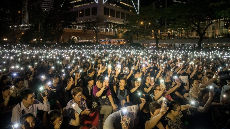 习近平独裁暴政观察：香港反送中再上街 示威者——積怨已久的爆發